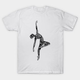 Dancer Zentangle T-Shirt